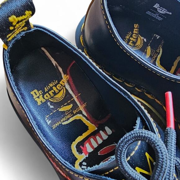 Dr. Martens 1461 Basquiat Jean-Michel Pez Dinosaur Oxford Derby Shoes EU 37 - Picture 5 of 16